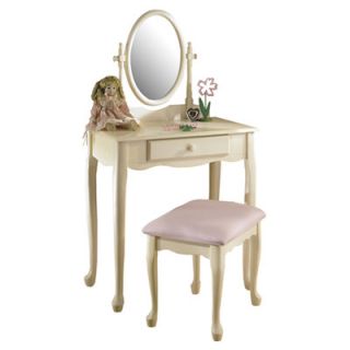 Powell Furniture Vanity Set with Mirror
