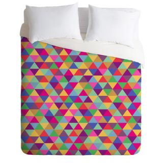 DENY Designs Bianca Green in Love with Triangles Duvet Cover