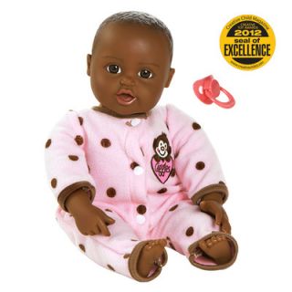 Charisma Adora Giggle Time Baby Doll with Dark Skin Tone/Black Hair