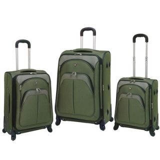 Travelers Club Lexington 3 Piece Expandable Spinner Luggage Set