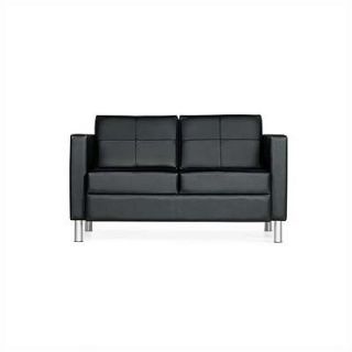 Global Total Office Citi Leather Sofa