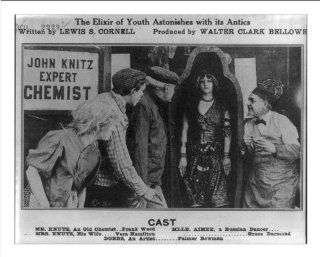 Historic Print (M) [Advertisement for motion picture, The Egyption Princess showing chemist, Frank Wee, bri  