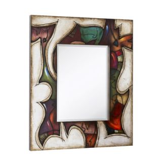 Majestic Mirror 40 H x 34 W Mixed Media Rectangular Bevel Wall