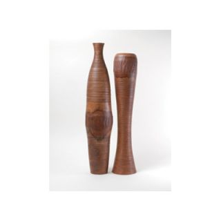 Modern Day Accents 2 Piece Tree Bark Vase Set