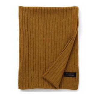 Cashmere Republic UltraWool Cable Mufflers / End of the Bed Throw