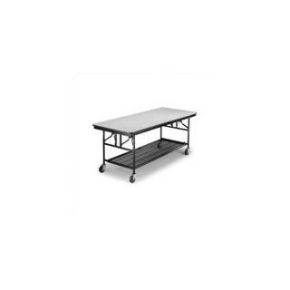 Mobile Utility Table, Laminate Top