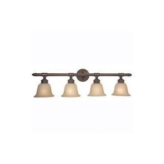 Craftmade Fresno Vanity Light in Aged Bronze Finish