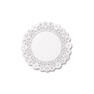 Round Brooklace Lace Doilies in White