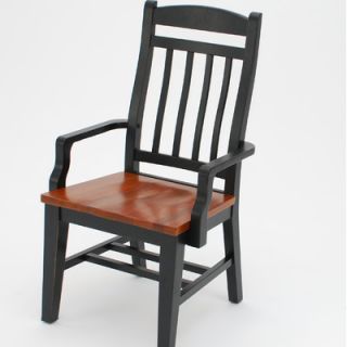 GS Furniture Riverside Slat Back Arm Chair