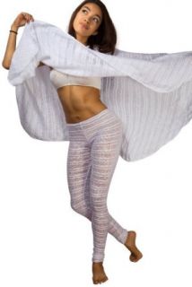 Sexy Hoodie Poncho Low Rise Shadow Stripe Tights & Bandeau by KD dance New York Clothing