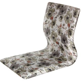 Tatami Floral Meditation Fabric Lounge Chair