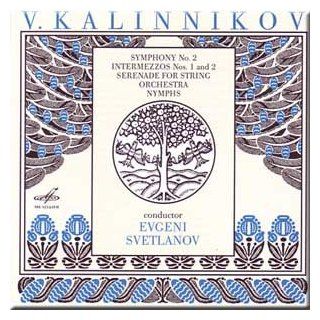 Kalinnikov Symphony No. 2, Intermezzos Nos. 1 and 2, Serenade for String Orchestra, Nymphs Music