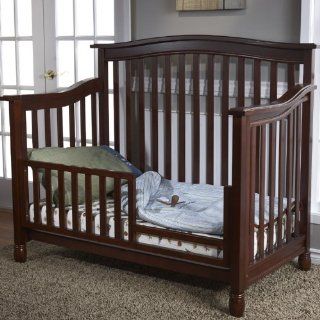Toddler Bed Conversion Rail Set for Wendy Crib Finish Chocolate Toys & Games