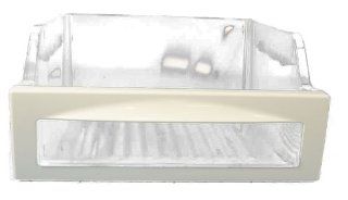 LG Electronics 3391JJ2012C Refrigerator Vegetable Crisper Drawer, Clear with White Trim