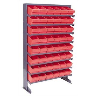 Quantum Closed Shelving Storage System with Euro Drawers (75 H x 36