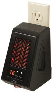 iHeater IH 50 B Micro Plug In Infrared Heater, Heats Up to 250 Square Feet, Black Home & Kitchen