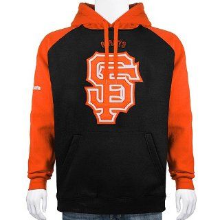 San Francisco Giants Sueded Fleece Hood Sweatshirt  Sports Fan Sweatshirts  Sports & Outdoors