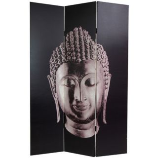 Double Sided Buddha Canvas Room Divider