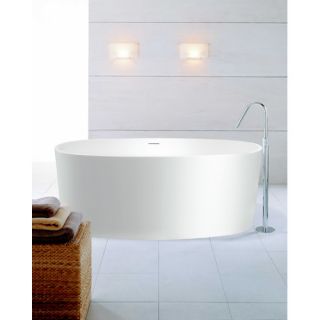 Aquatica PureScape 61 x 32 Freestanding AquaStone Bathtub