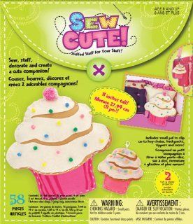 Westrim Sew Cute Craft Box Kit, Cupcake