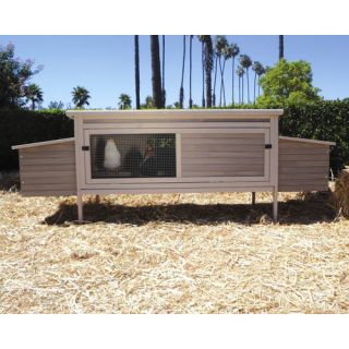 Precision Pet Products Hen Den Chicken Coop with Nesting Box and
