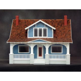 Real Good Toys Classic Bungalow Dollhouse in Milled MDF