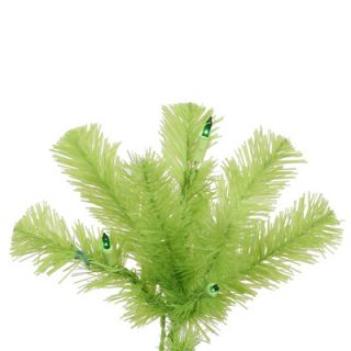 Vickerman Chartreuse Pencil 7.5 Green Artificial Christmas Tree with