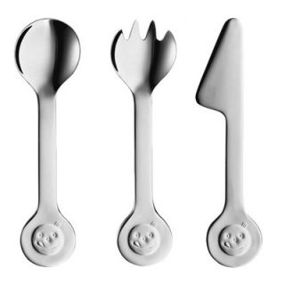 mono Mono Kids Flatware with Smile Childs by Peter Raacke (Set of 5)