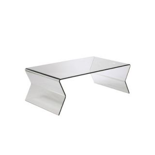 Creative Images International Bent Glass End Table