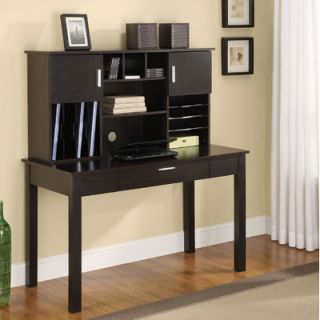 Altra Furniture Desk with Organizational Hutch