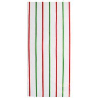 Jillson Roberts Large Christmas Cello Bags, Candy Line, 48 Count (XLC680)  Gift Wrap Bags 