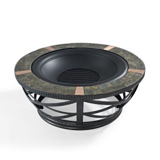 Glendale Round Slate Firepit