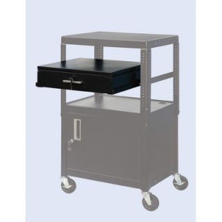 VTI 26   42 Adjustable Equipment Cart with Cabinet