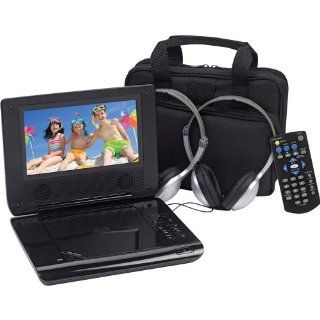 Audiovox D705PK 7 inch Portable DVD Player with Car Headrest Mounting Kit Electronics