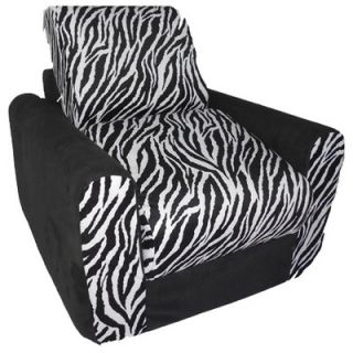 Fun Furnishings Micro and Zebra Kids Chair Sleeper