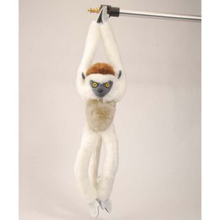 Wild Republic Hanging Squirrel Monkey with Baby Stuffed Animal