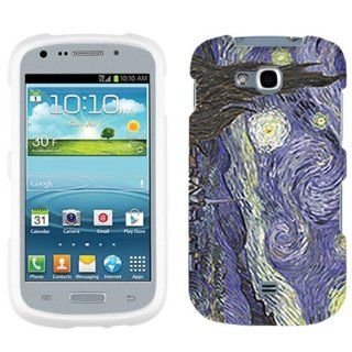 Samsung Galaxy Axiom Van Gogh Starry Night Hard Case Phone Cover Cell Phones & Accessories