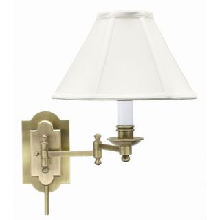 House of Troy Club Swing Arm Wall Lamp