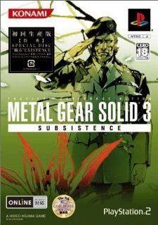 Metal Gear Solid 3 Subsistence [First Print Limited Edition] [Japan Import] Video Games
