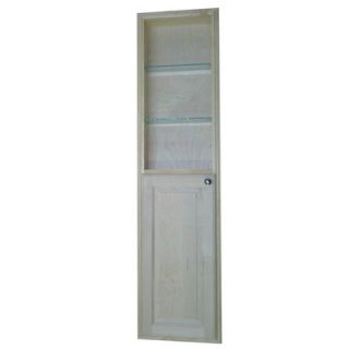 WG Wood Products Baldwin 62 Recessed Kitchen Pantry