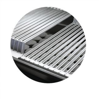 Broilmaster Cast Stainless Steel Cooking Grids for Size 3 Grill (Set