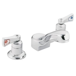 Moen M Dura Widespread Bathroom Faucet with Cold and Hot Handles
