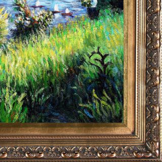 Tori Home The Seine at Chatou by Renoir Framed Original Painting