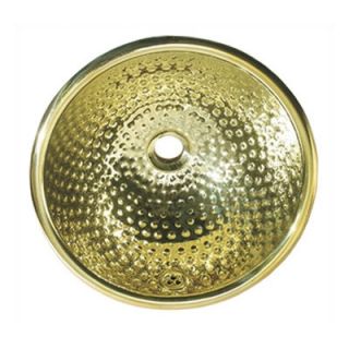 Whitehaus Collection Decorative Round Ball Pein Bathroom Sink