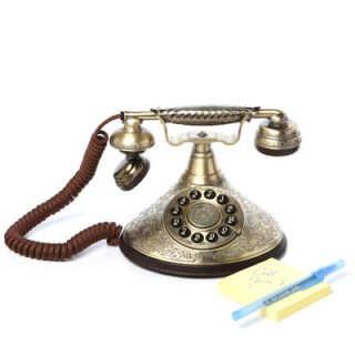 Design Toscano Versailles Telephone in Polished Brass