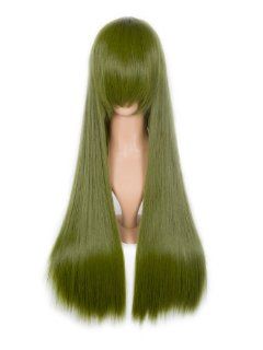 Cf fashion Kuroko No Basuke Army Green 80 Cm Long Straight Cosplay Wig for Halloween  Hair Replacement Wigs  Beauty