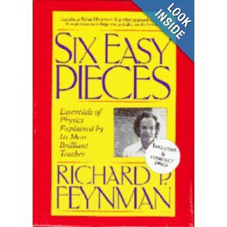 Six Easy Pieces Essentials of Physics Explained by Its Most Brilliant Teacher (boxed set hardcover book + 6 CDs) Richard Phillips Feynman 9780201408966 Books