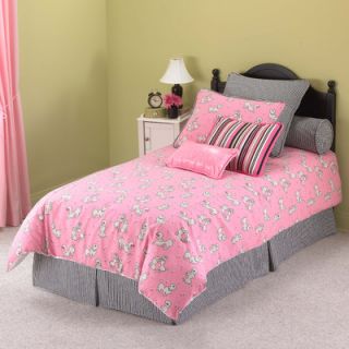 Southern Textiles Paramount 5 Piece Twin Daybed Set in Solid Pink