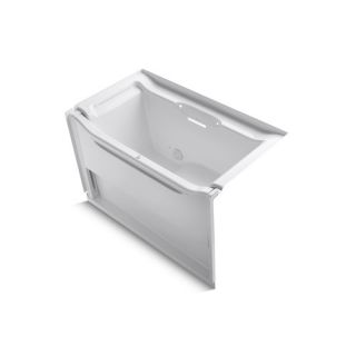 Elevance Rising Wall 60 X 34 Alcove Bath with Left Hand Drain