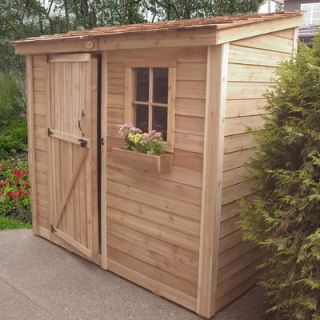 Outdoor Living Today SpaceSaver Wood Lean To Shed